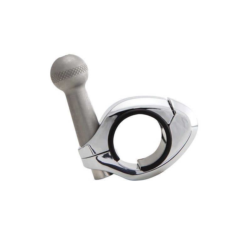 Ciro 50412 Drink Holder (Chrome Mount For Harley-Davidson Models), 7/8-1 in. Chrome Bar Mount - Image 3